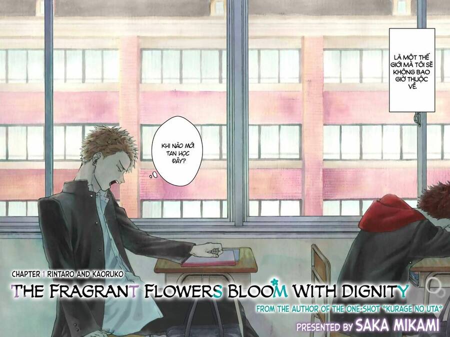 The Fragrant Flower Blooms With Dignity - Kaoru Hana Wa Rin To Saku Chap 1 - Next Chap 2