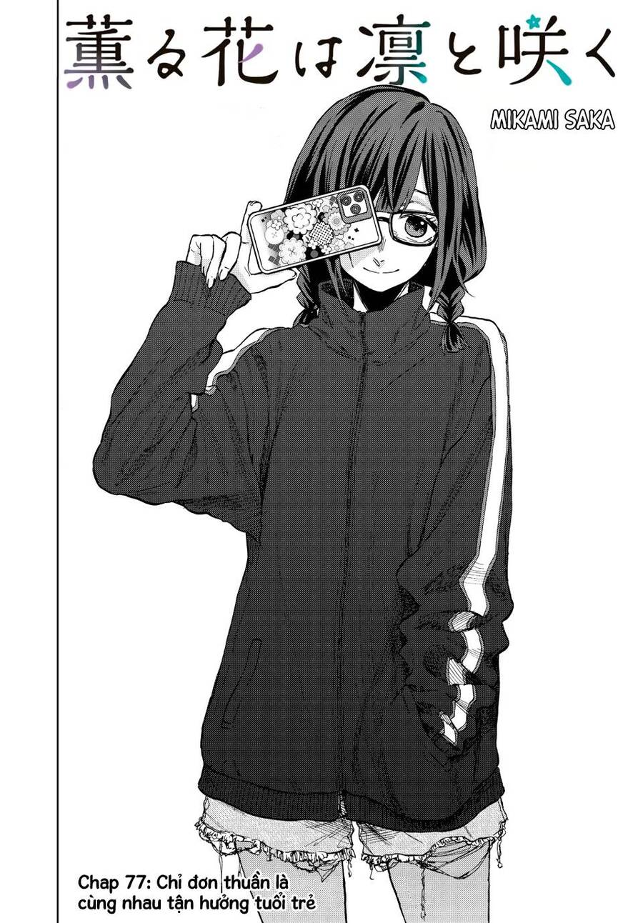 The Fragrant Flower Blooms With Dignity - Kaoru Hana Wa Rin To Saku Chap 77 - Next Chap 78