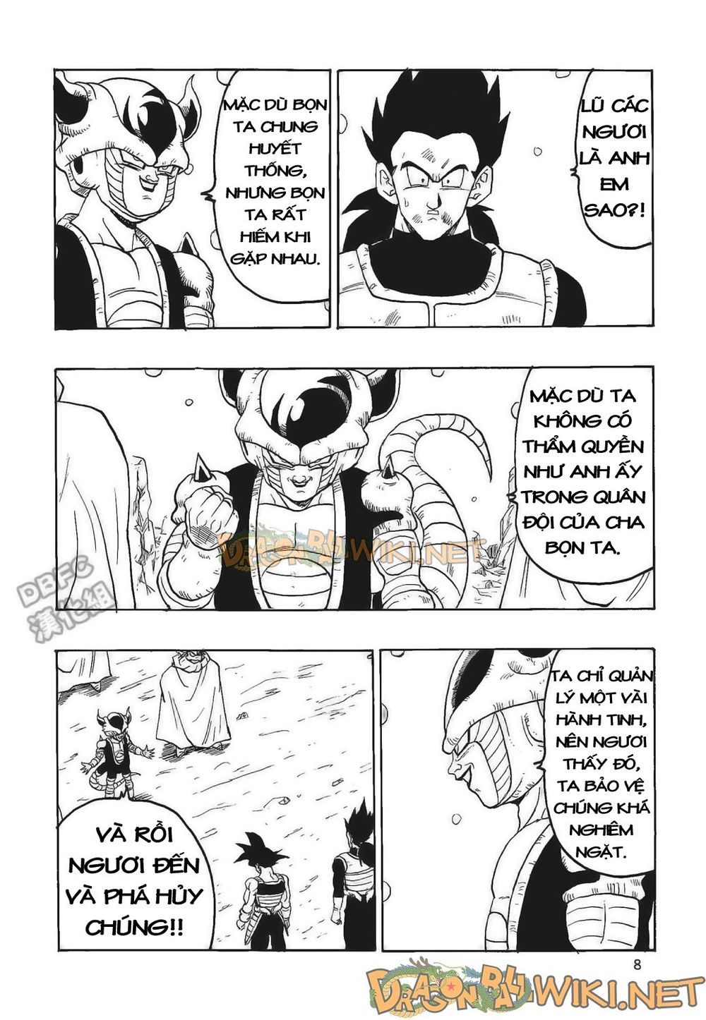 Thế Giới Ngọc Rồng - Ngoại Truyện Bardock Chap 4 - Next Chap 5
