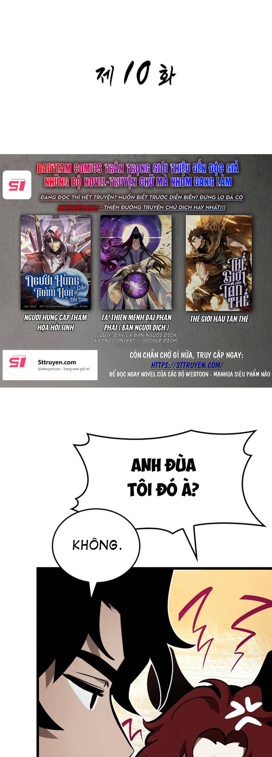 Thế Giới Sau Tận Thế Chap 10 - Next Chap 11