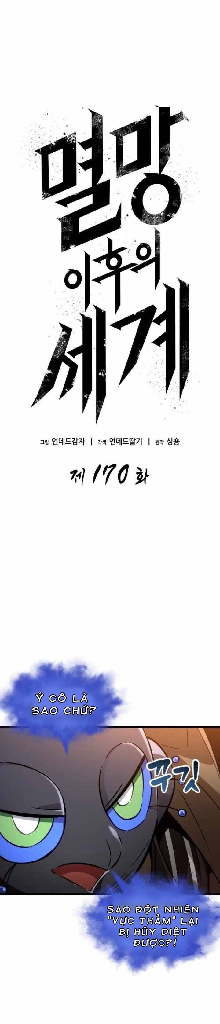 Thế Giới Sau Tận Thế Chap 170 - Next Chap 171