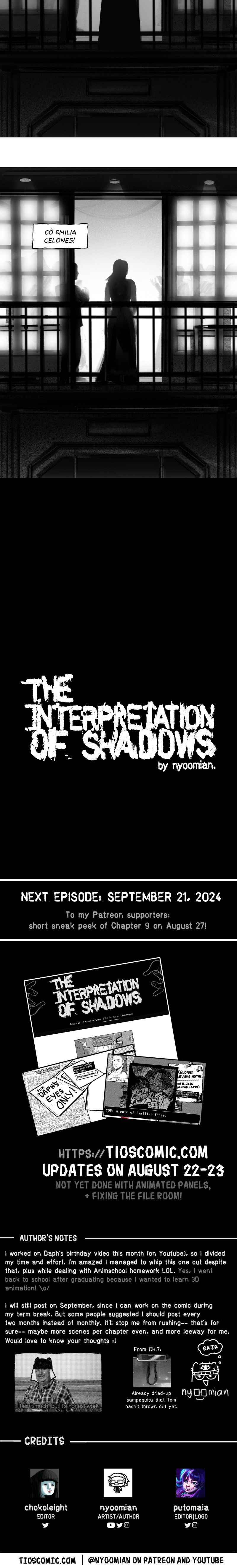The Interpretation Of Shadow Chap 8 - Next Chap 9