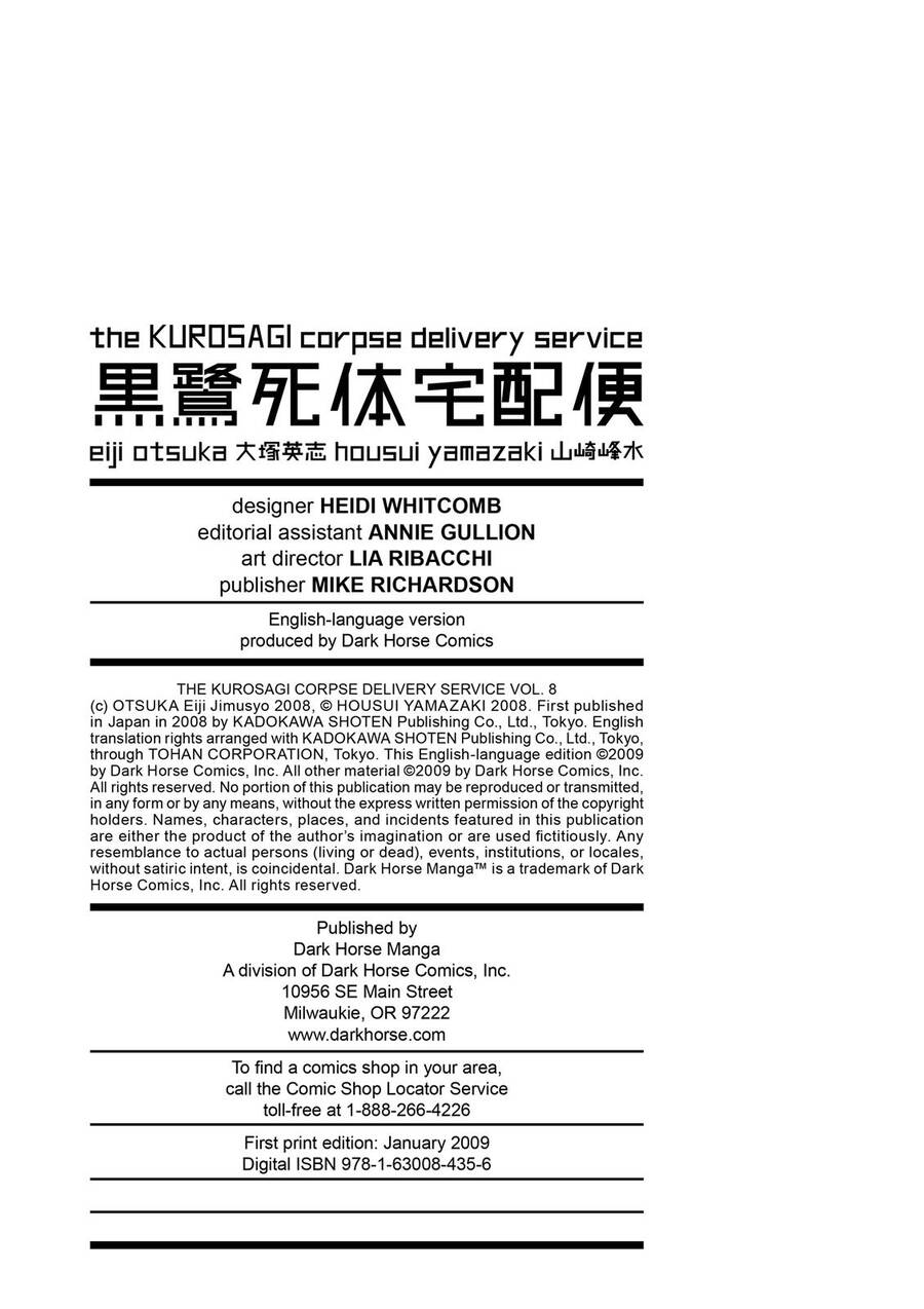 The Kurosagi Corpse Delivery Service Chap 42 - Next Chap 43