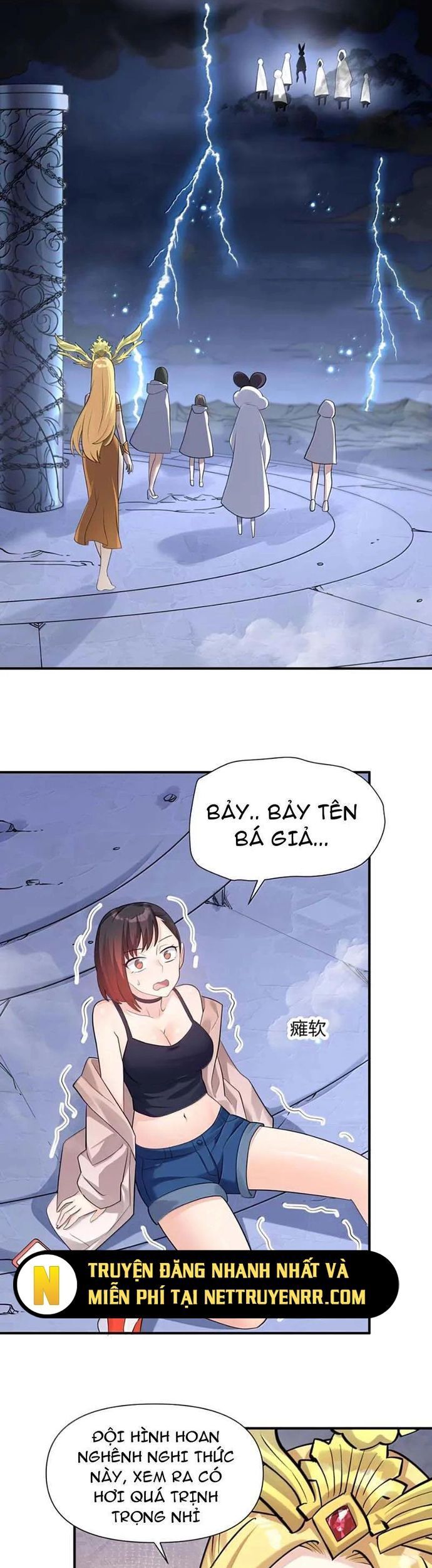 Thế Nhân Thực Sự Tin Tôi Là Đại Boss Chap 110 - Next Chap 111