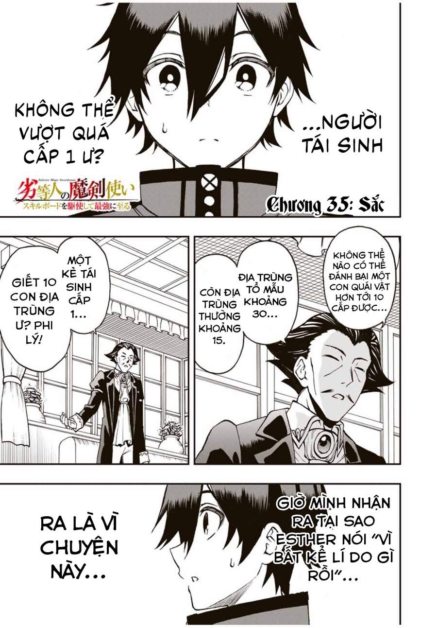 The Reincarnated Inferior Magic Swordsman Chap 35 - Next Chap 36