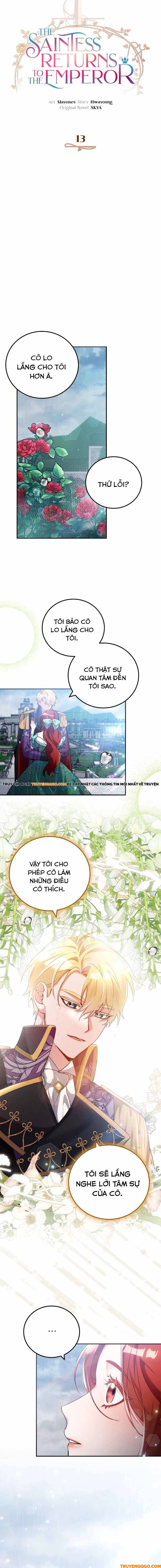 The Saintess Returns To The Emperor Chap 13 - Next Chap 14