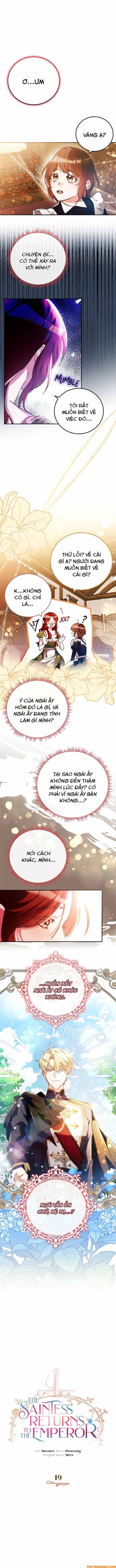 The Saintess Returns To The Emperor Chap 19 - Next Chap 20