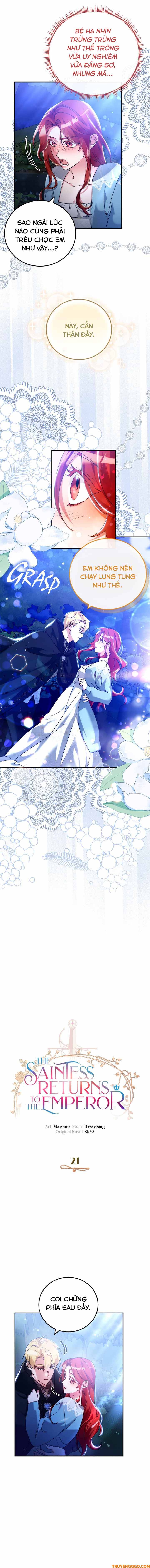 The Saintess Returns To The Emperor Chap 21 - Next Chap 22