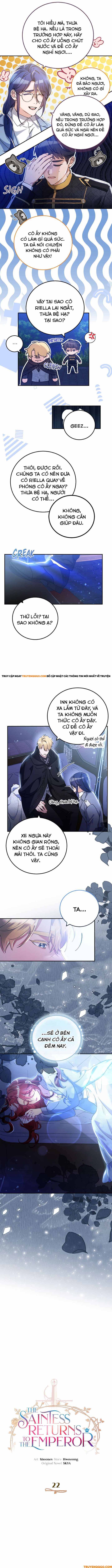 The Saintess Returns To The Emperor Chap 22 - Next Chap 23