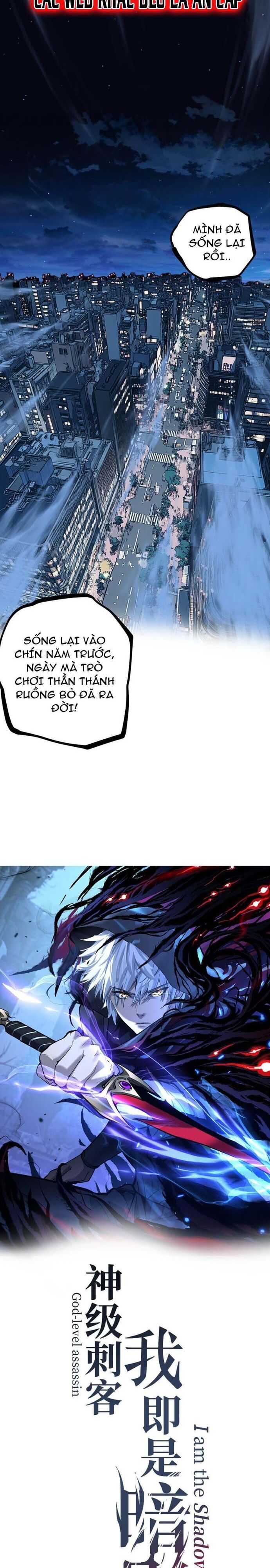 Thích Khách Thần Cấp, Ta Chính Là Bóng Đêm Chap 1 - Next Chap 2