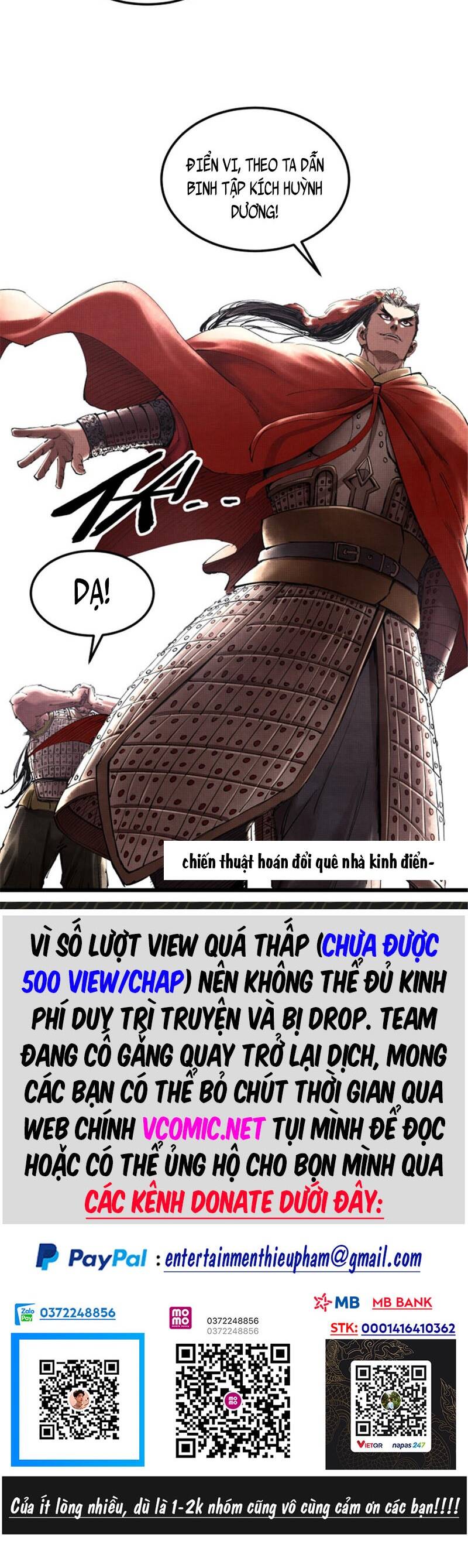 Thiên Hạ Đệ Nhất Lữ Bố Chap 39 - Next Chap 40