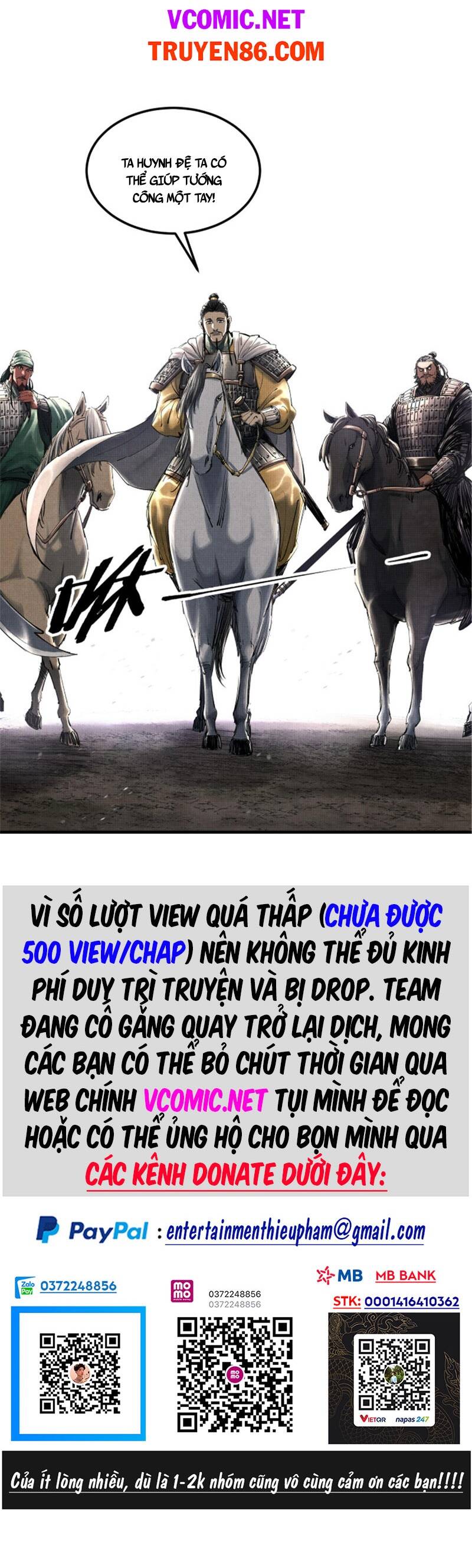 Thiên Hạ Đệ Nhất Lữ Bố Chap 41 - Next Chap 42