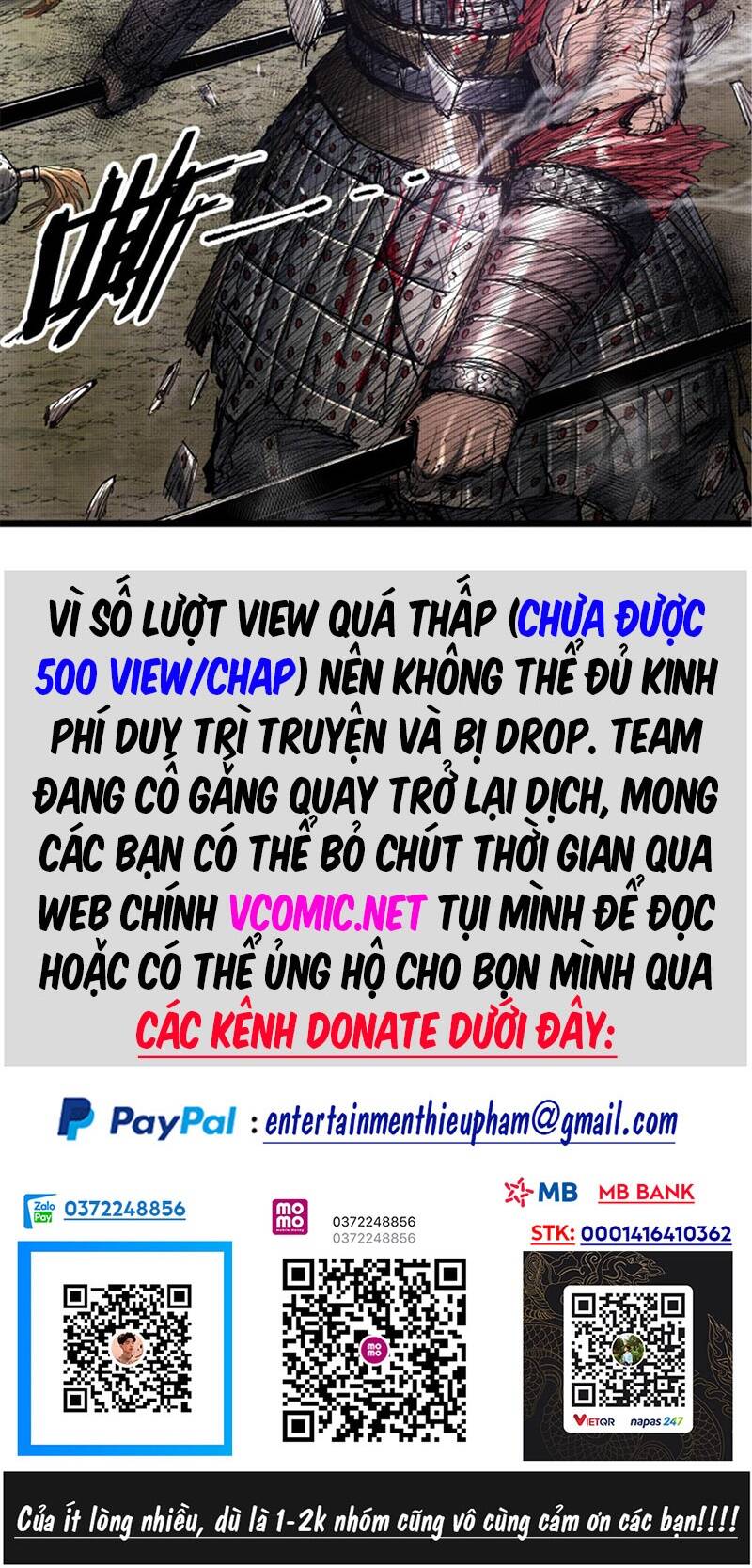 Thiên Hạ Đệ Nhất Lữ Bố Chap 43 - Next Chap 44