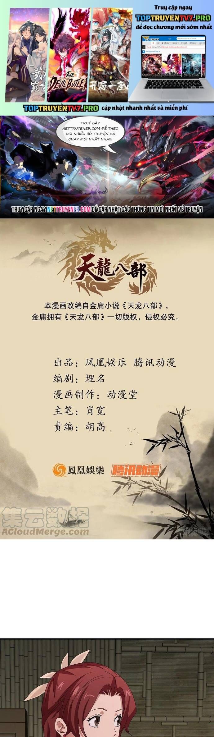 Thiên Long Bát Bộ Webtoon Chap 166 - Next Chap 167
