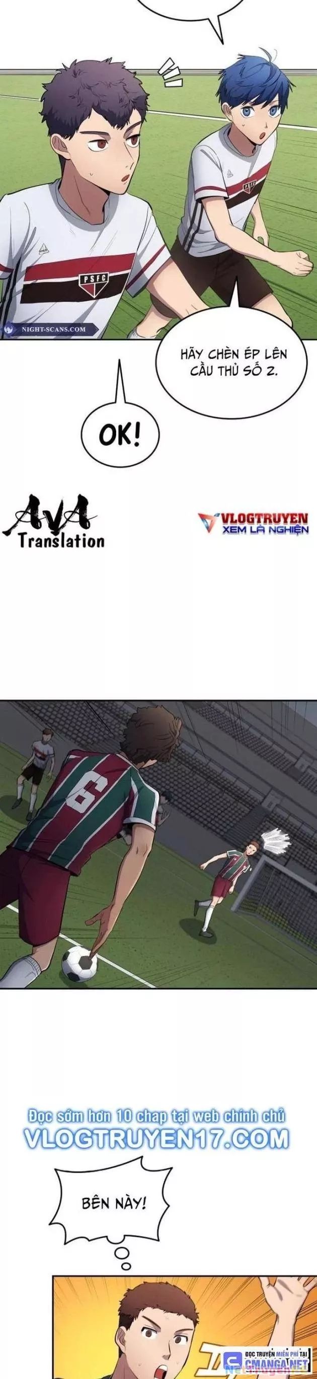 Thiên Phú Bóng Đá, Tất Cả Đều Là Của Tôi! Chap 61 - Next Chap 62