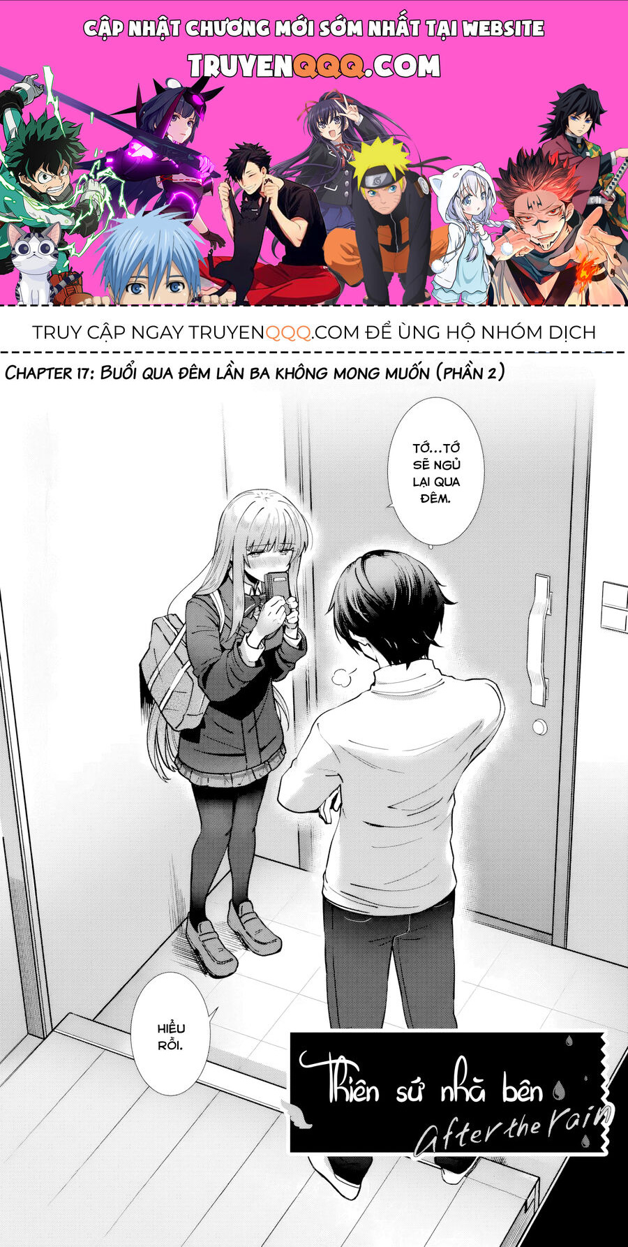 Thiên Sứ Nhà Bên: After The Rain Chap 17 - Next Chap 18