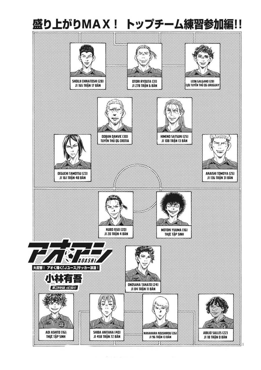 Thiên Tài Bóng Đá Ashito Chap 288 - Next Chap 289