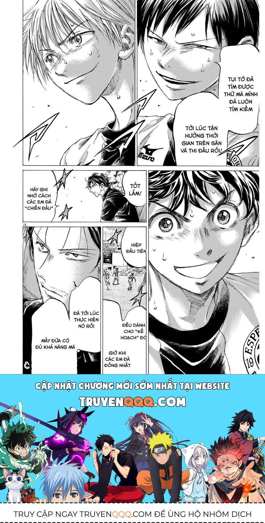 Thiên Tài Bóng Đá Ashito Chap 359 - Next Chap 360