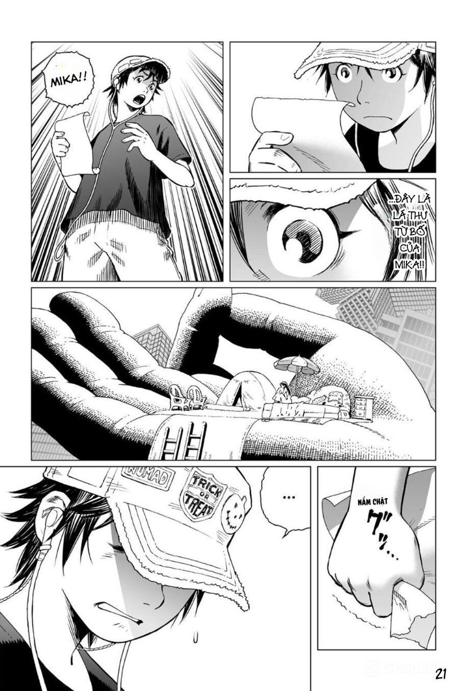 Thiên Thần Chiến Binh Alita: Biên Niên Sử Sao Hoả Chap 115 - Next Chap 116