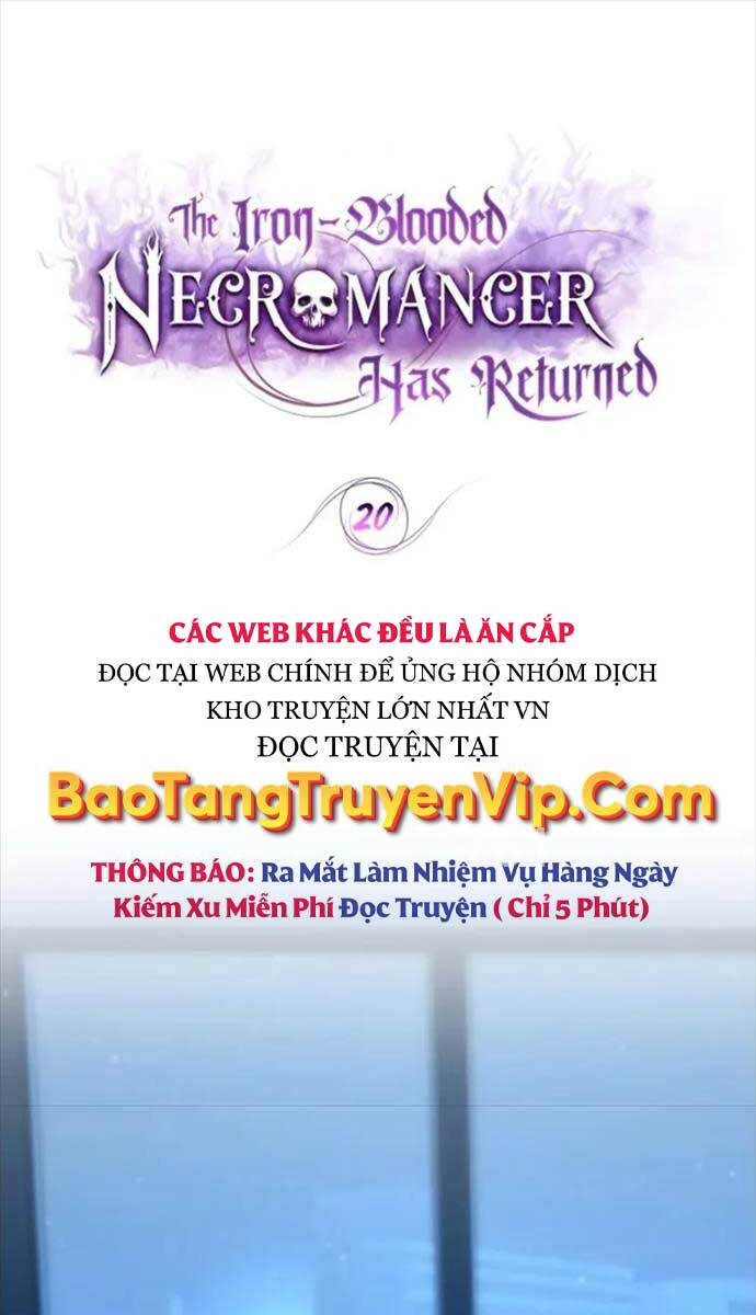 Thiết Huyết Chiêu Hồn Sư Chap 20 - Next Chap 21