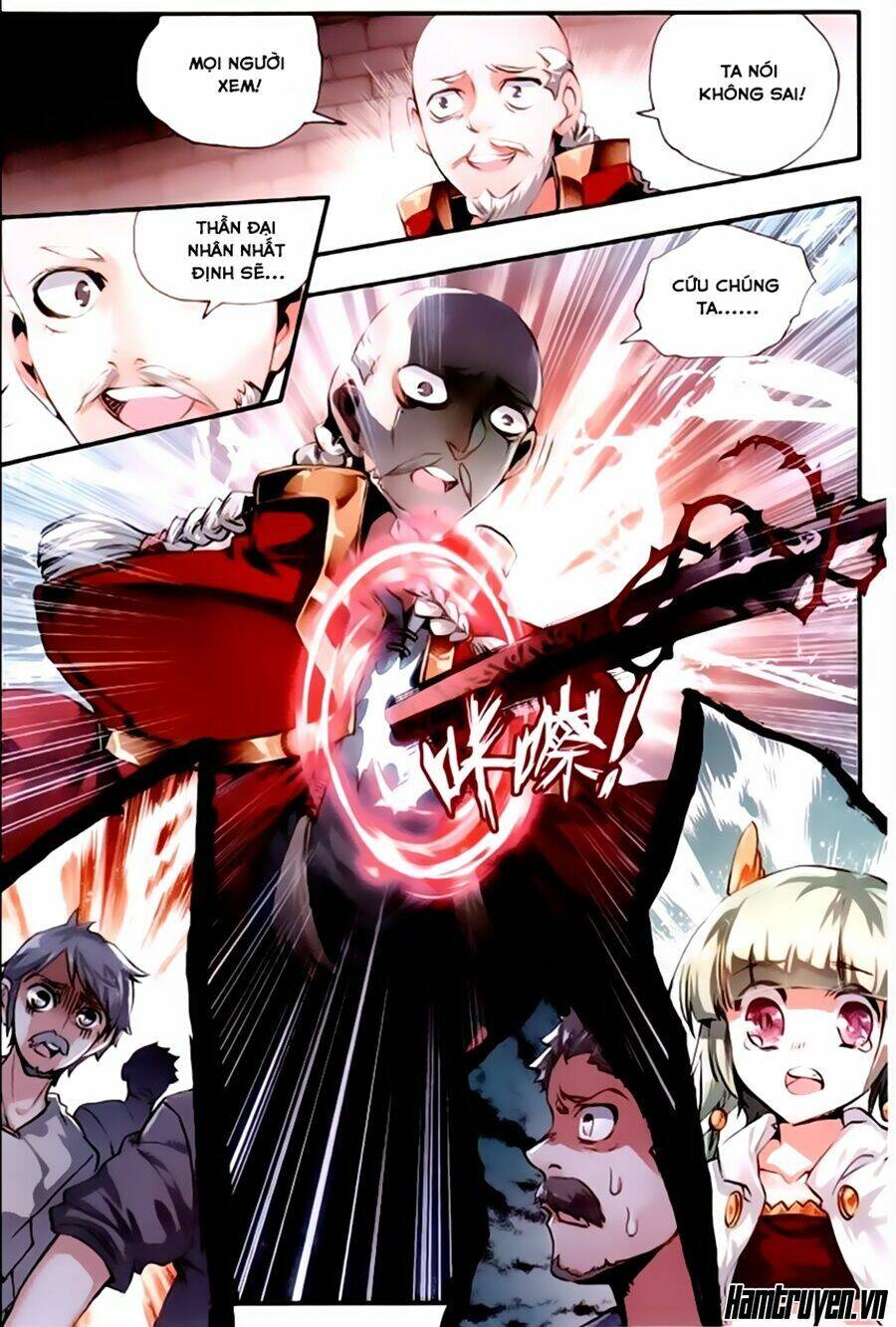 Thiếu Nữ Phá Hoại Và Ma Thần Tân Nương Chap 8 - Next Chap 9