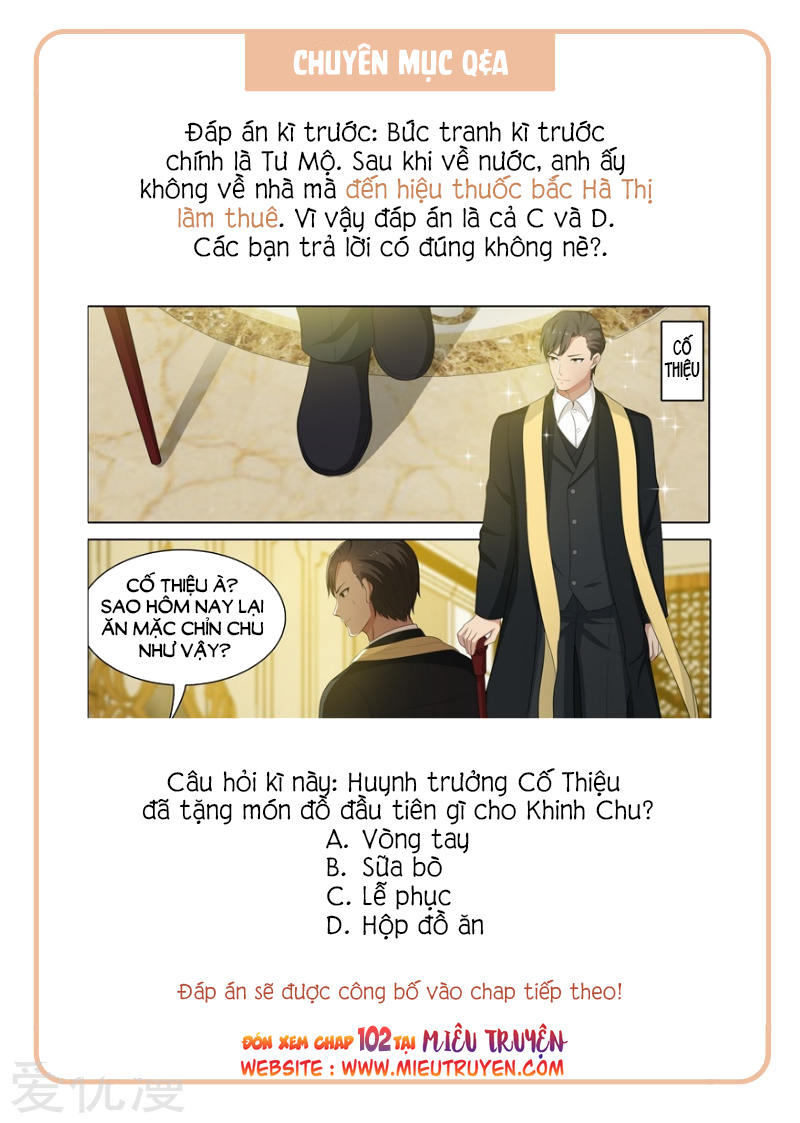 Thiếu Soái! Vợ Ngài Lại Bỏ Trốn Chap 101 - Next Chap 102