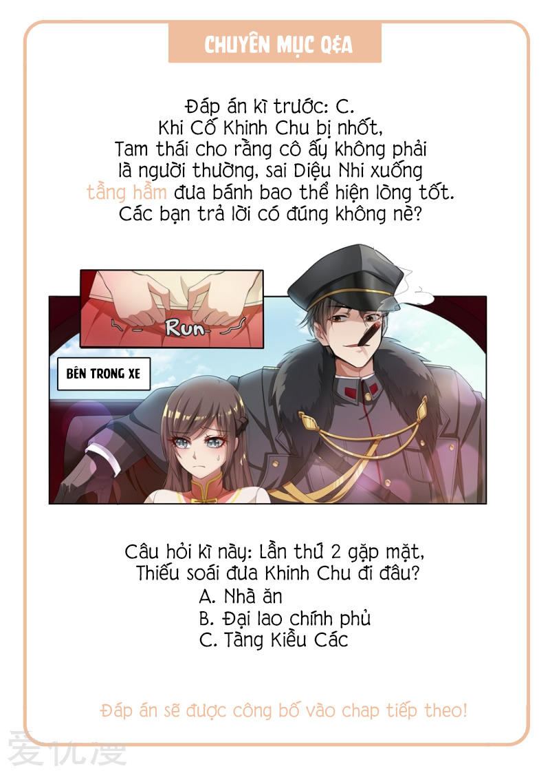 Thiếu Soái! Vợ Ngài Lại Bỏ Trốn Chap 98 - Next Chap 99