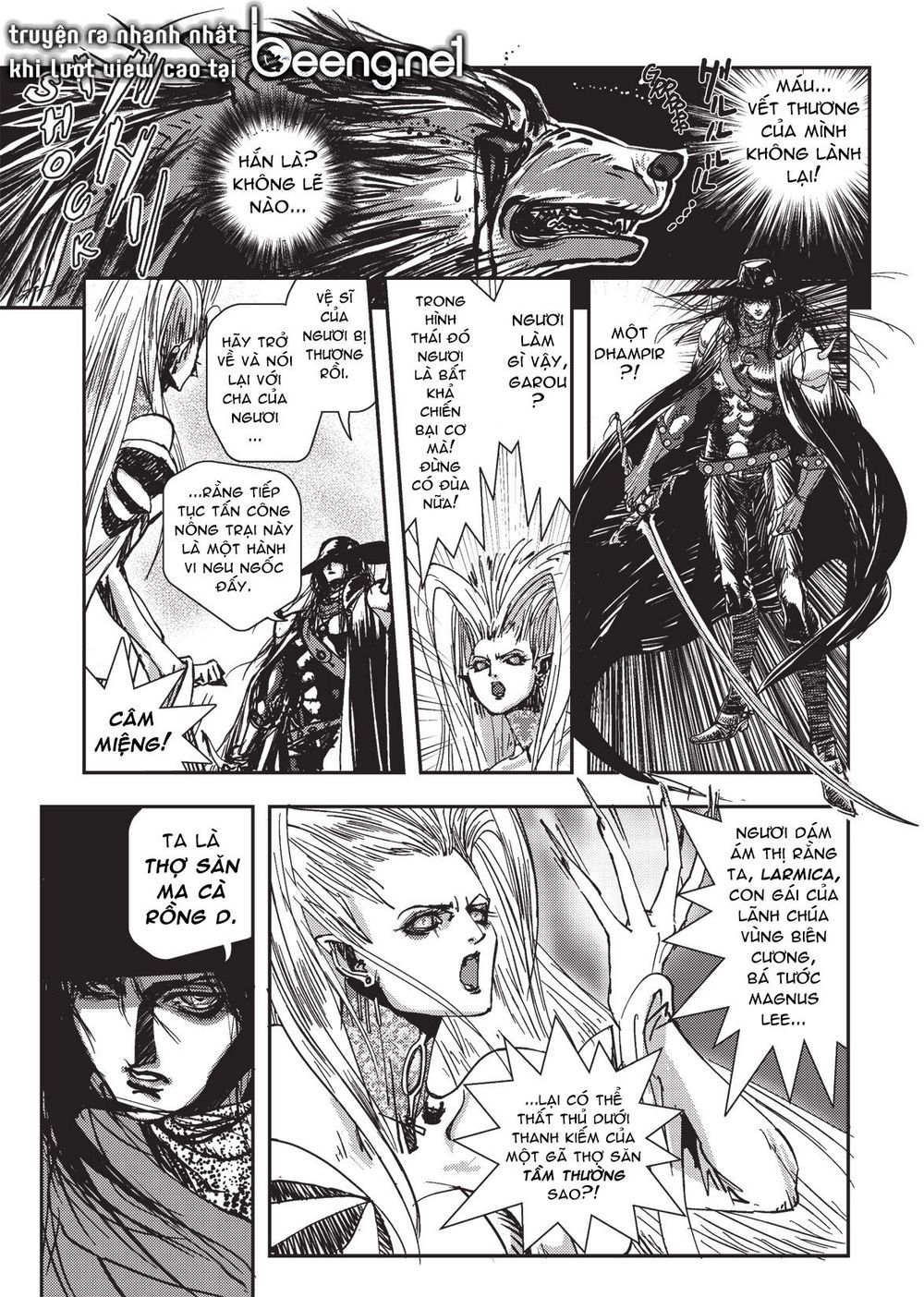 Thợ Săn Ma Cà Rồng D Chap 15 - Next Chap 16