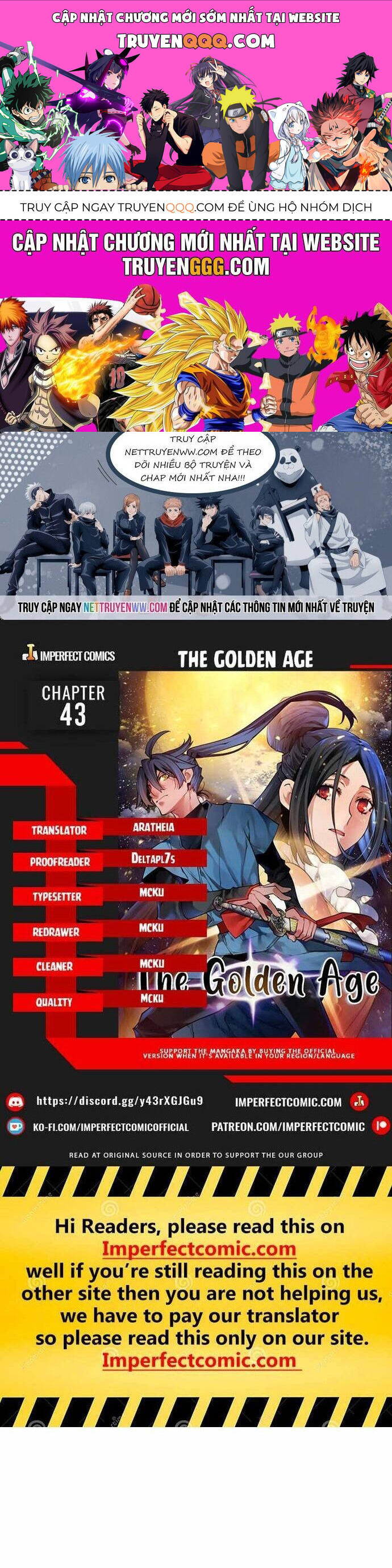 Thời Đại Hoàng Kim Chap 43 - Next Chap 44