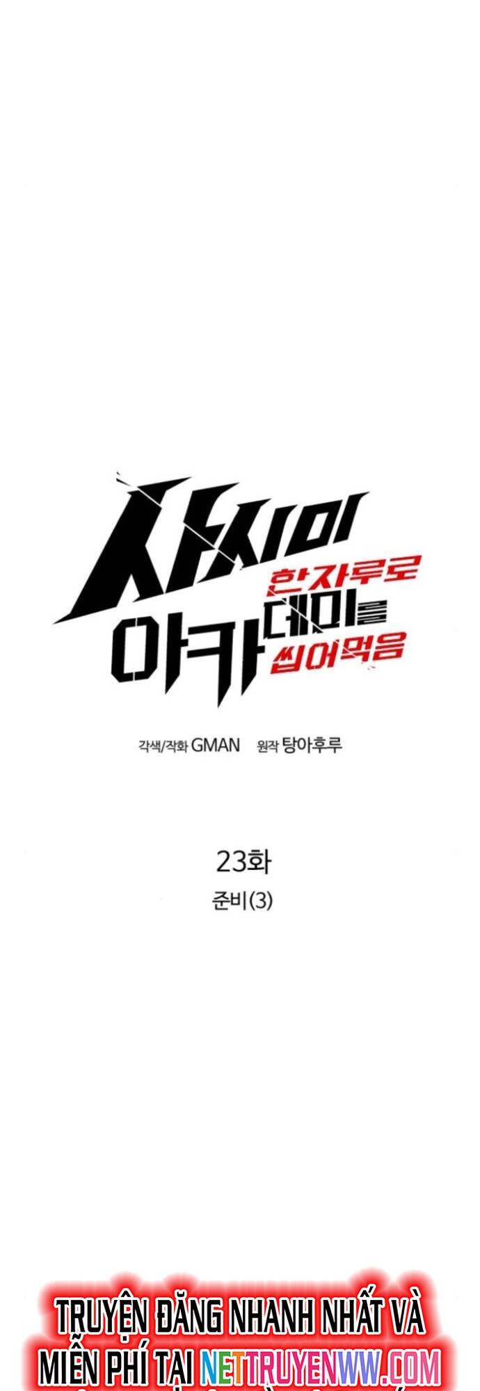 Thống Lĩnh Học Viện Chỉ Bằng Dao Sashimi Chap 23 - Next Chap 24