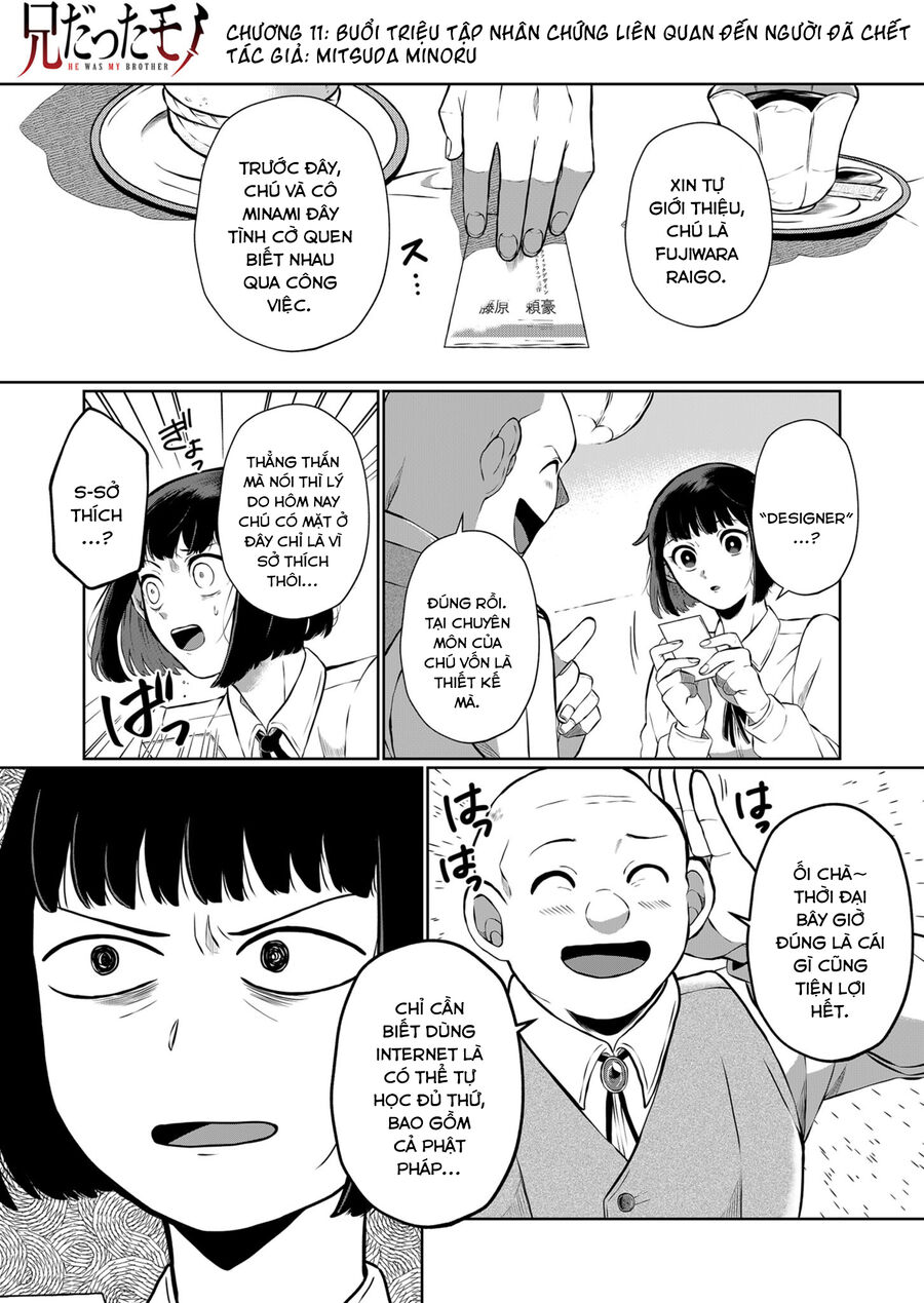 Thứ Đã Từng Là Anh Trai Tôi Chap 11 - Next Chap 12