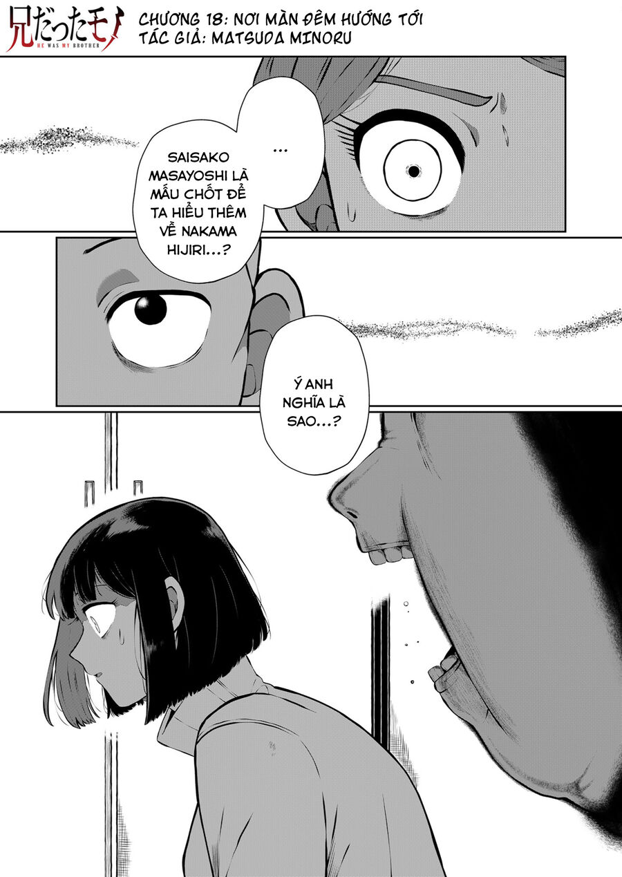 Thứ Đã Từng Là Anh Trai Tôi Chap 18 - Next Chap 19