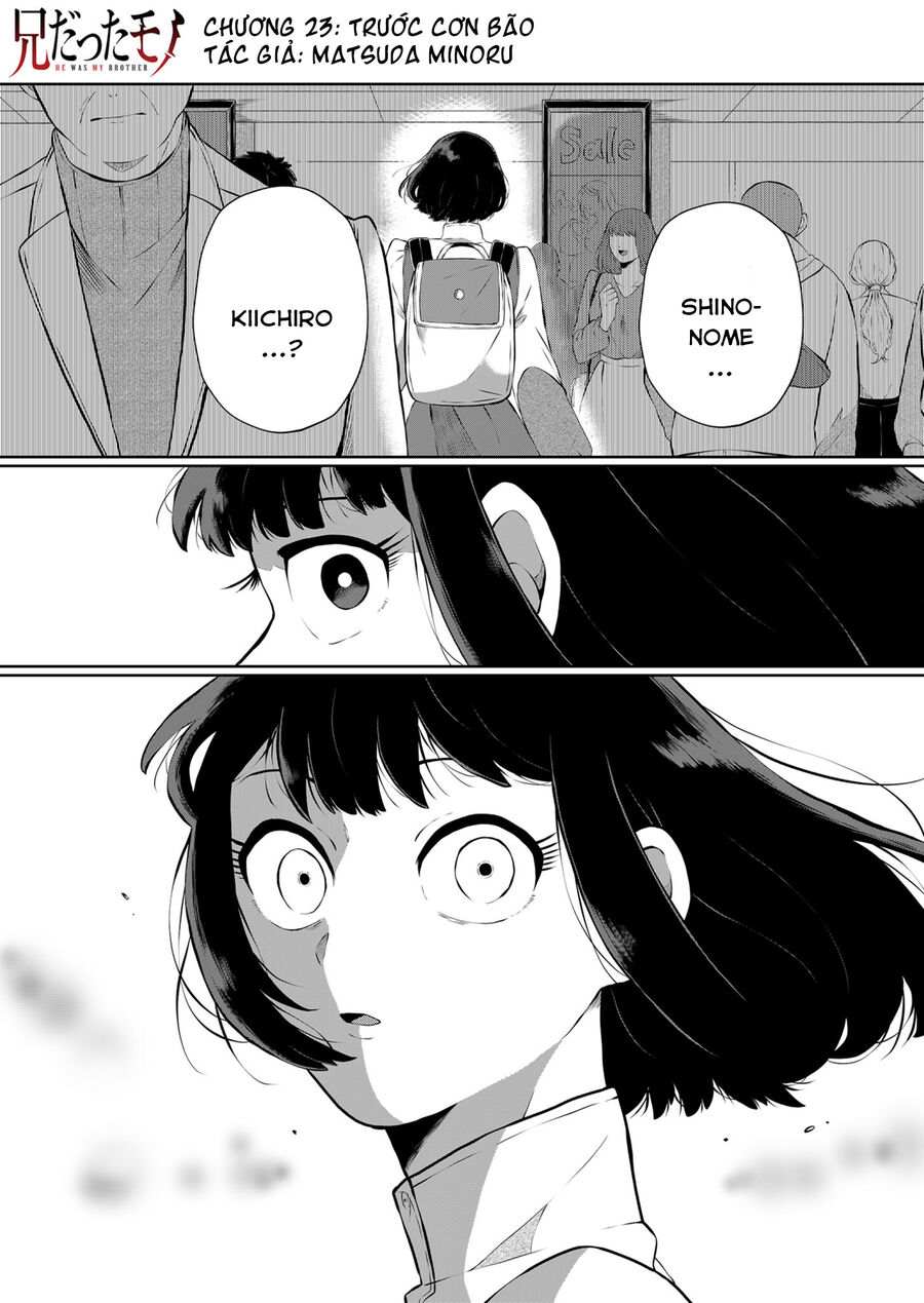 Thứ Đã Từng Là Anh Trai Tôi Chap 23 - Next Chap 24
