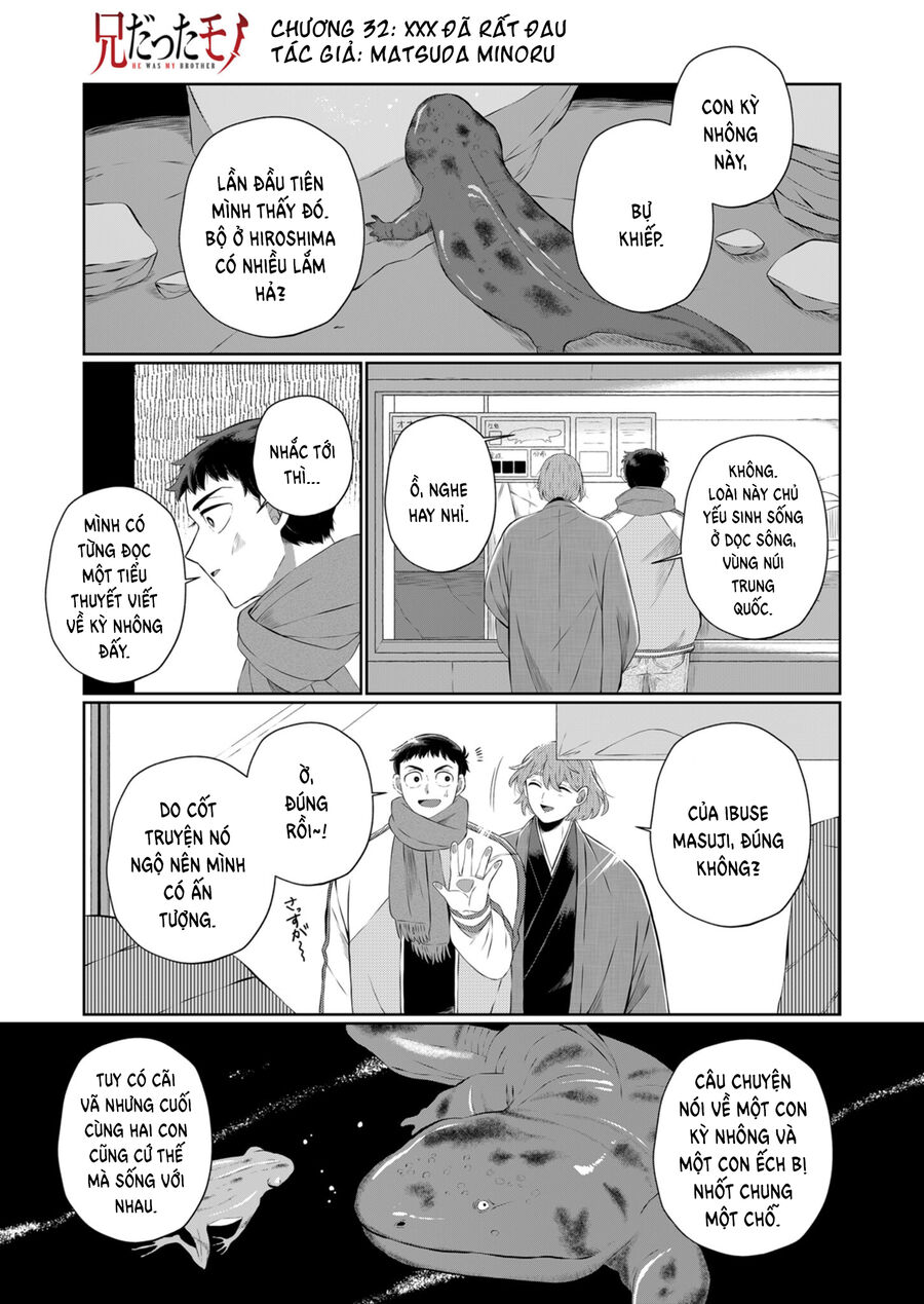 Thứ Đã Từng Là Anh Trai Tôi Chap 32 - Next Chap 33