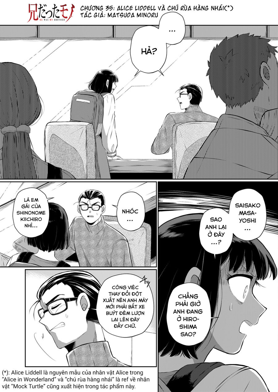 Thứ Đã Từng Là Anh Trai Tôi Chap 35 - Next Chap 36