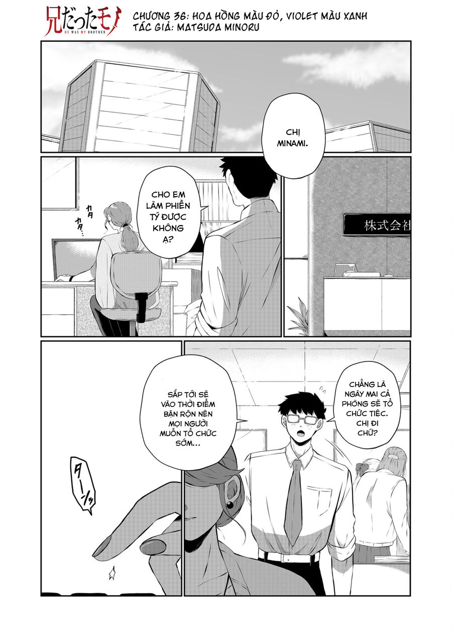 Thứ Đã Từng Là Anh Trai Tôi Chap 36 - Next Chap 37