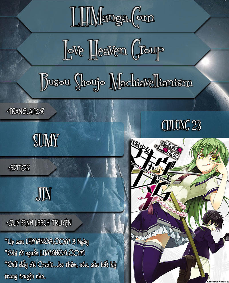 Thủ Đoạn Nham Hiểm Của Cô Gái Mặt Nạ Chap 23 - Next Chap 24