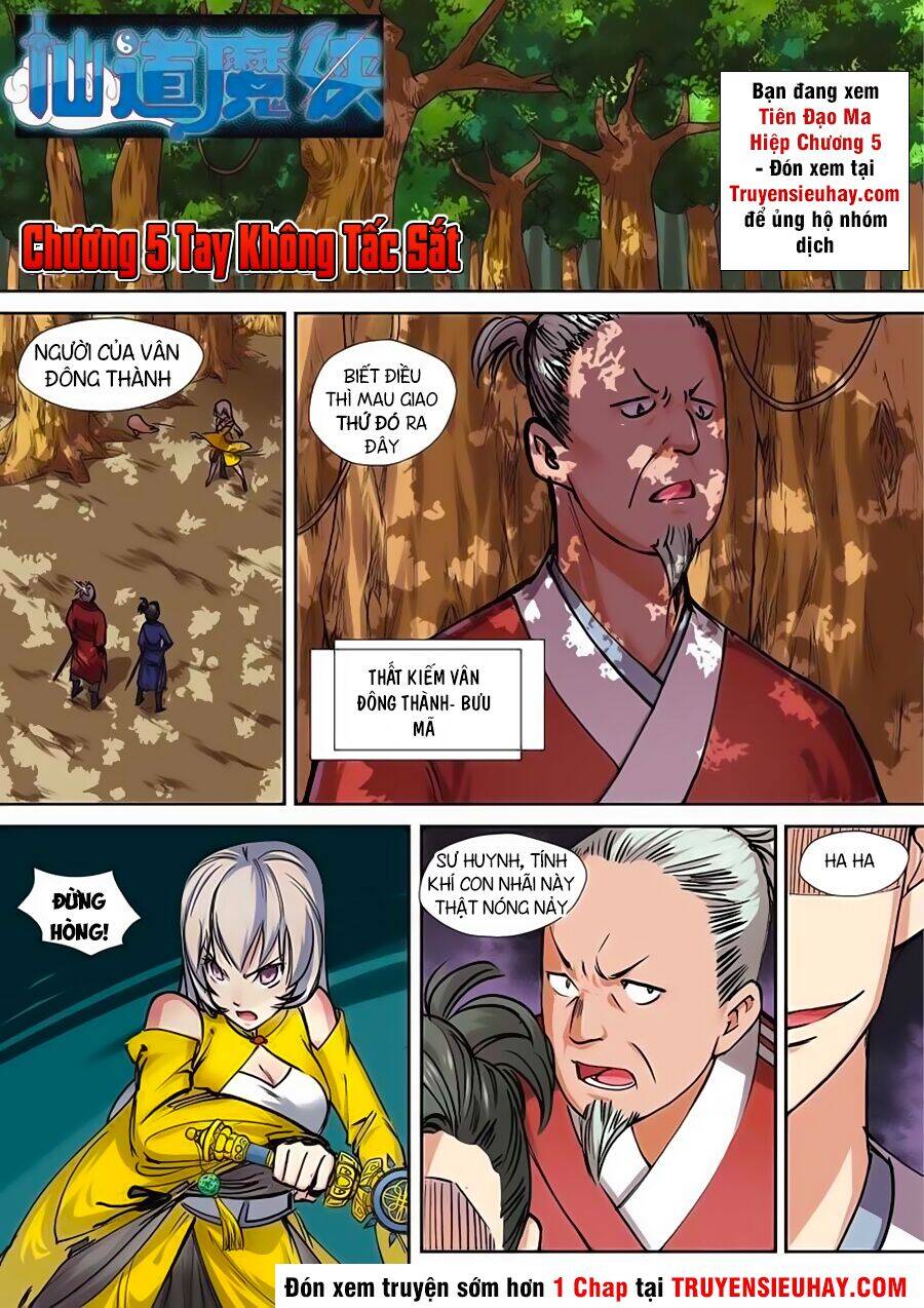 Tiên Đạo Ma Hiệp Chap 5 - Next Chap 6