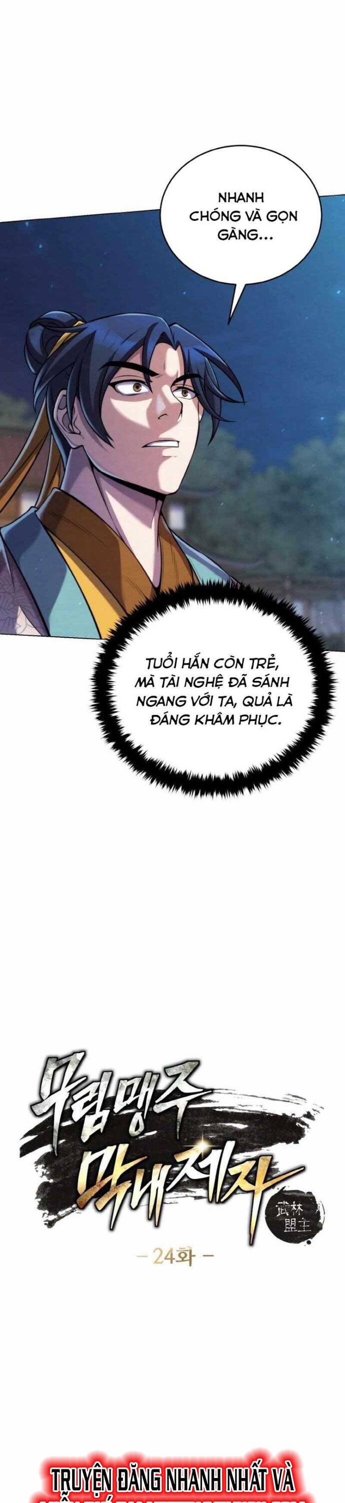 Tiểu Đệ Tử Của Võ Lâm Minh Chủ Chap 24 - Next Chap 25