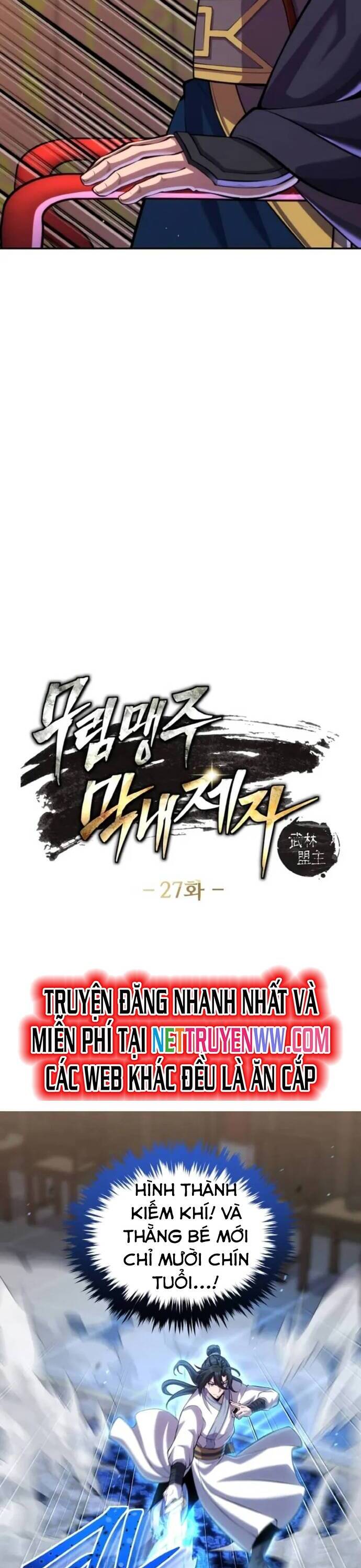 Tiểu Đệ Tử Của Võ Lâm Minh Chủ Chap 27 - Next Chap 28