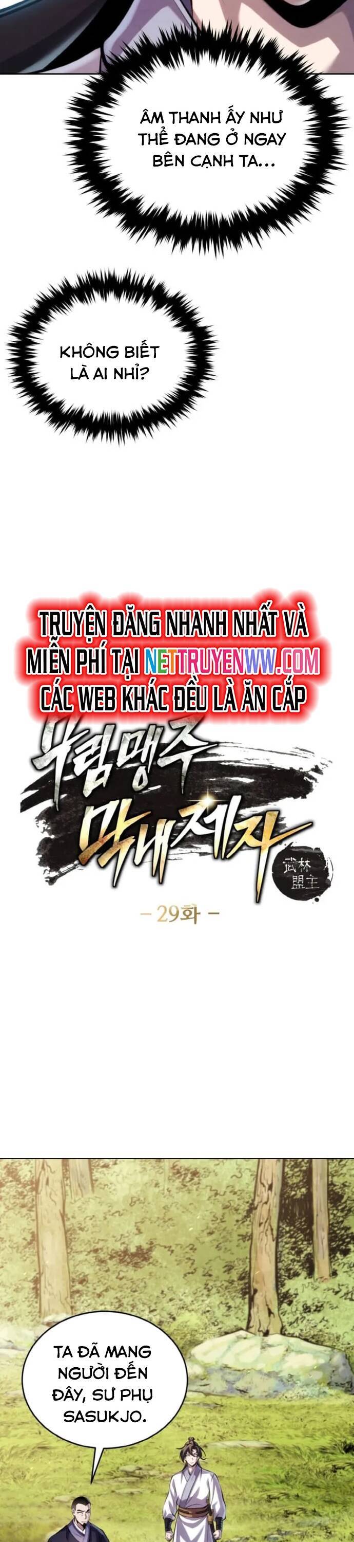 Tiểu Đệ Tử Của Võ Lâm Minh Chủ Chap 29 - Next Chap 30