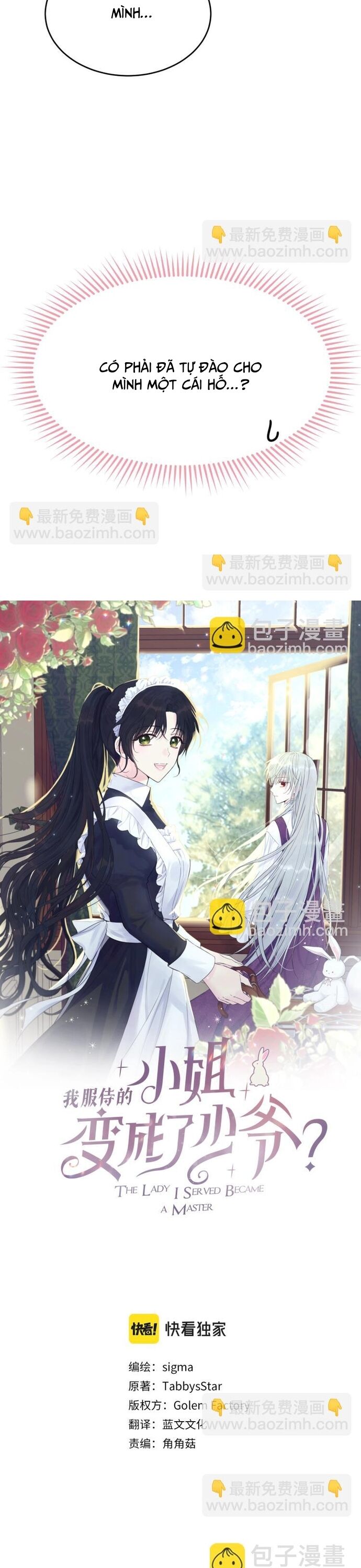 Tiểu Thư Mà Tôi Phục Vụ Biến Thành Thiếu Gia Rồi Chap 23 - Next Chap 24