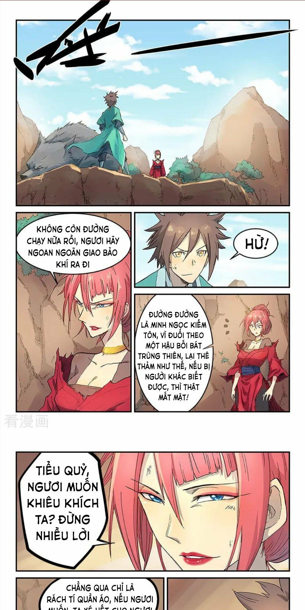 Tinh Võ Thần Quyết Chap 320 - Next Chap 321