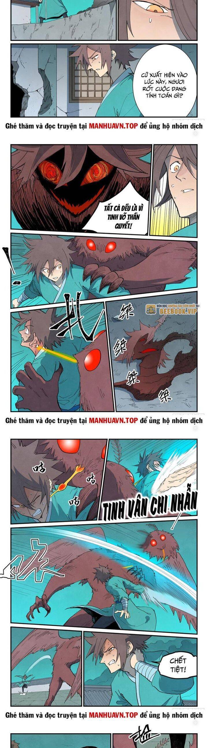 Tinh Võ Thần Quyết Chap 768 - Next Chap 769