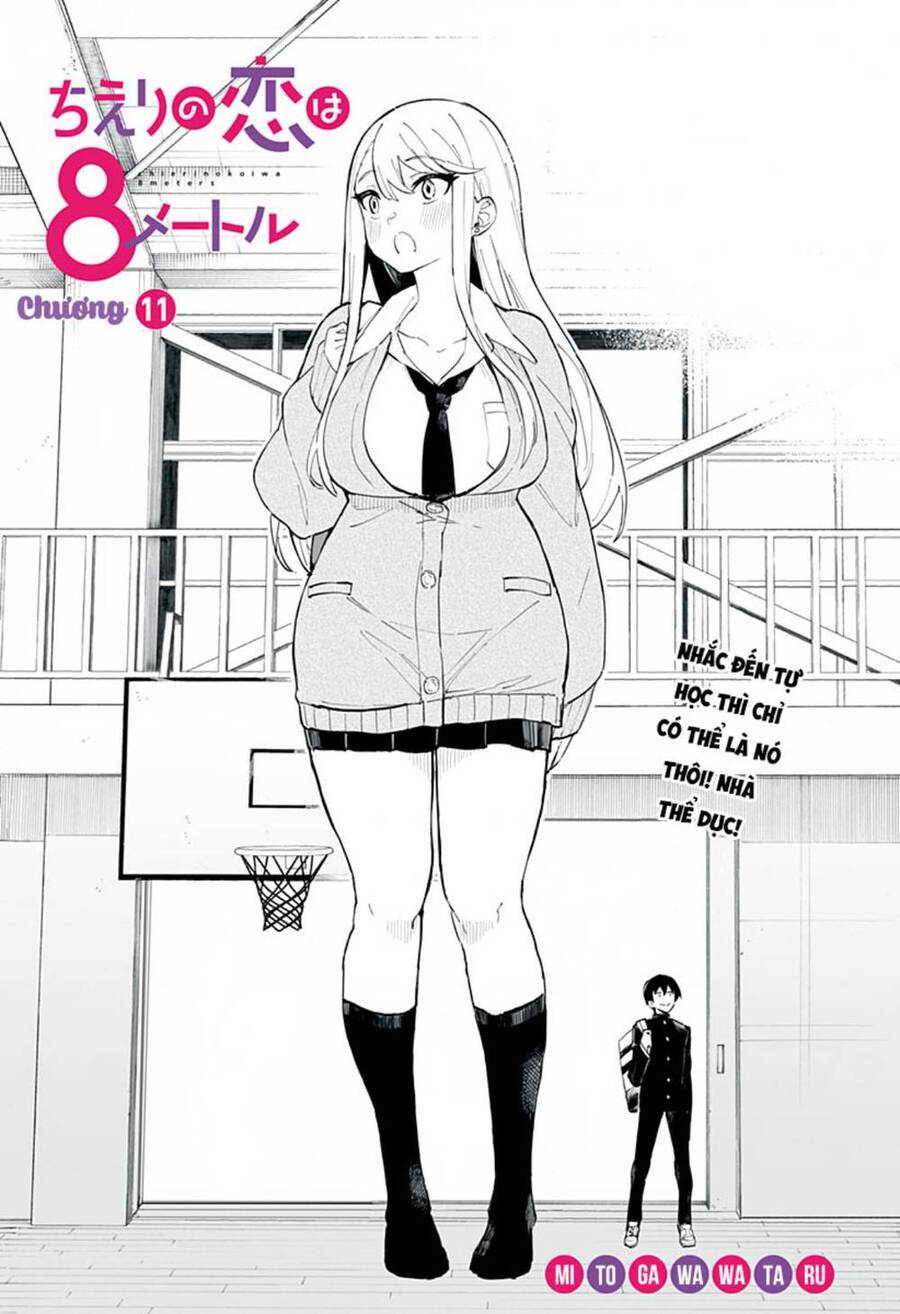 Tình Yêu Của Chieri Cao Tới Tận 8 Mét Chap 11 - Next Chap 12