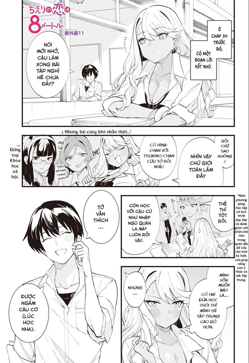 Tình Yêu Của Chieri Cao Tới Tận 8 Mét Chap 345 - Next Chap 346