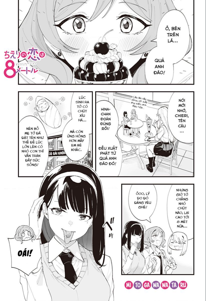 Tình Yêu Của Chieri Cao Tới Tận 8 Mét Chap 372 - Next Chap 373