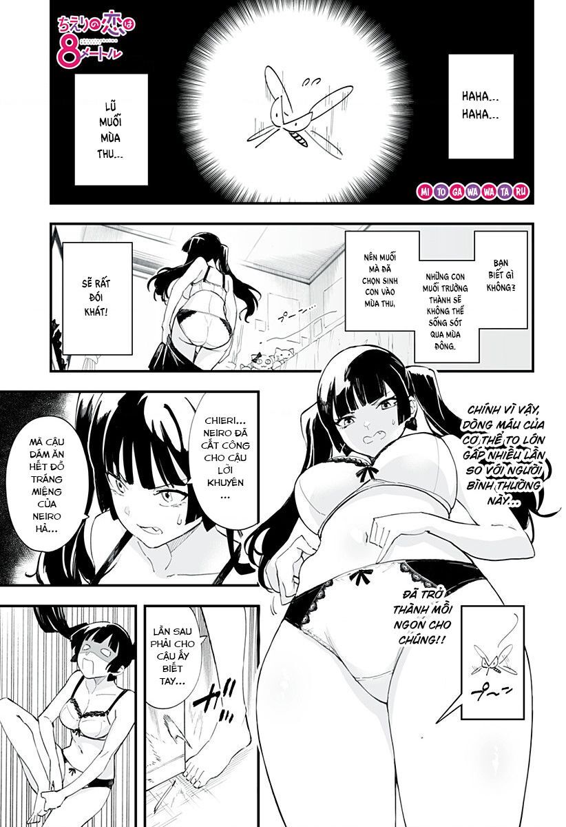 Tình Yêu Của Chieri Cao Tới Tận 8 Mét Chap 395 - Next Chap 396