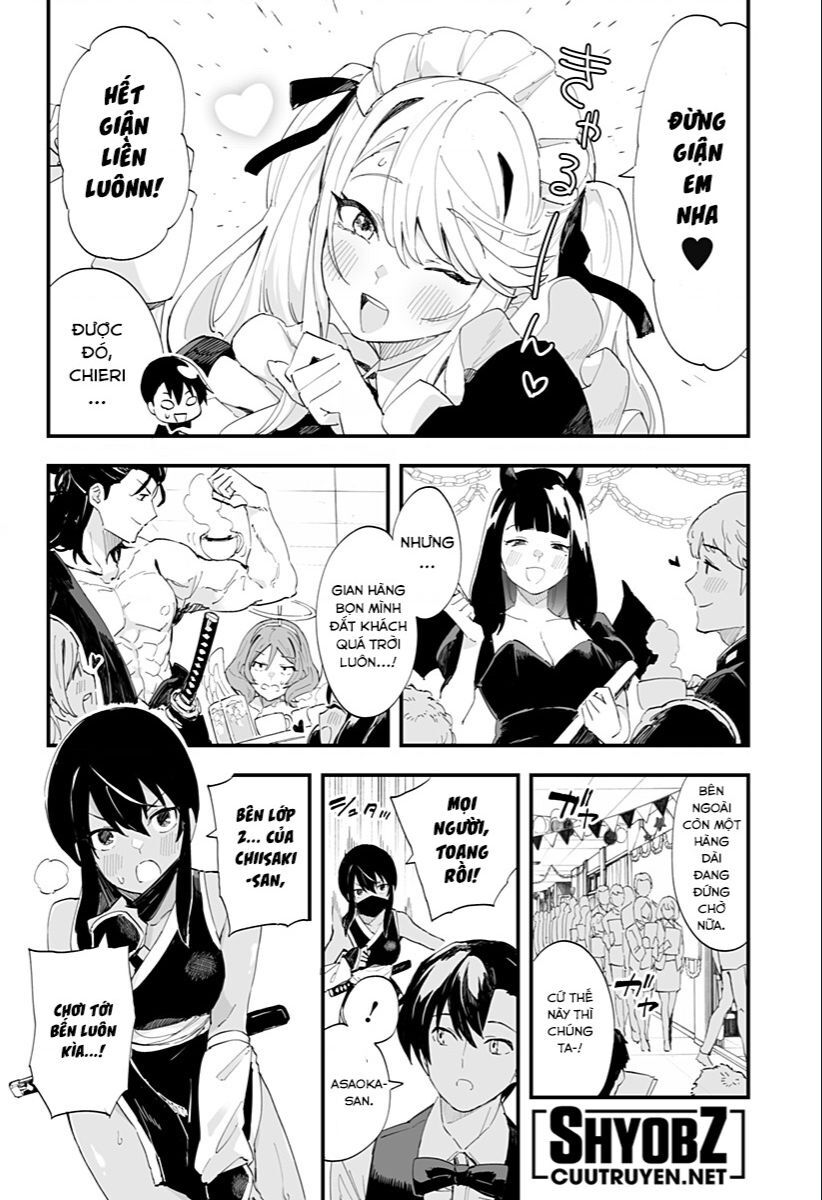 Tình Yêu Của Chieri Cao Tới Tận 8 Mét Chap 44 - Next Chap 45