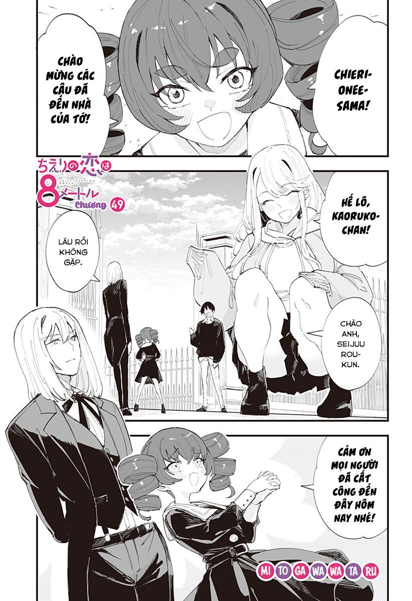 Tình Yêu Của Chieri Cao Tới Tận 8 Mét Chap 49 - Next Chap 50